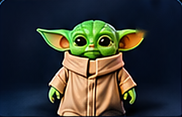 Baby Yoda 3D